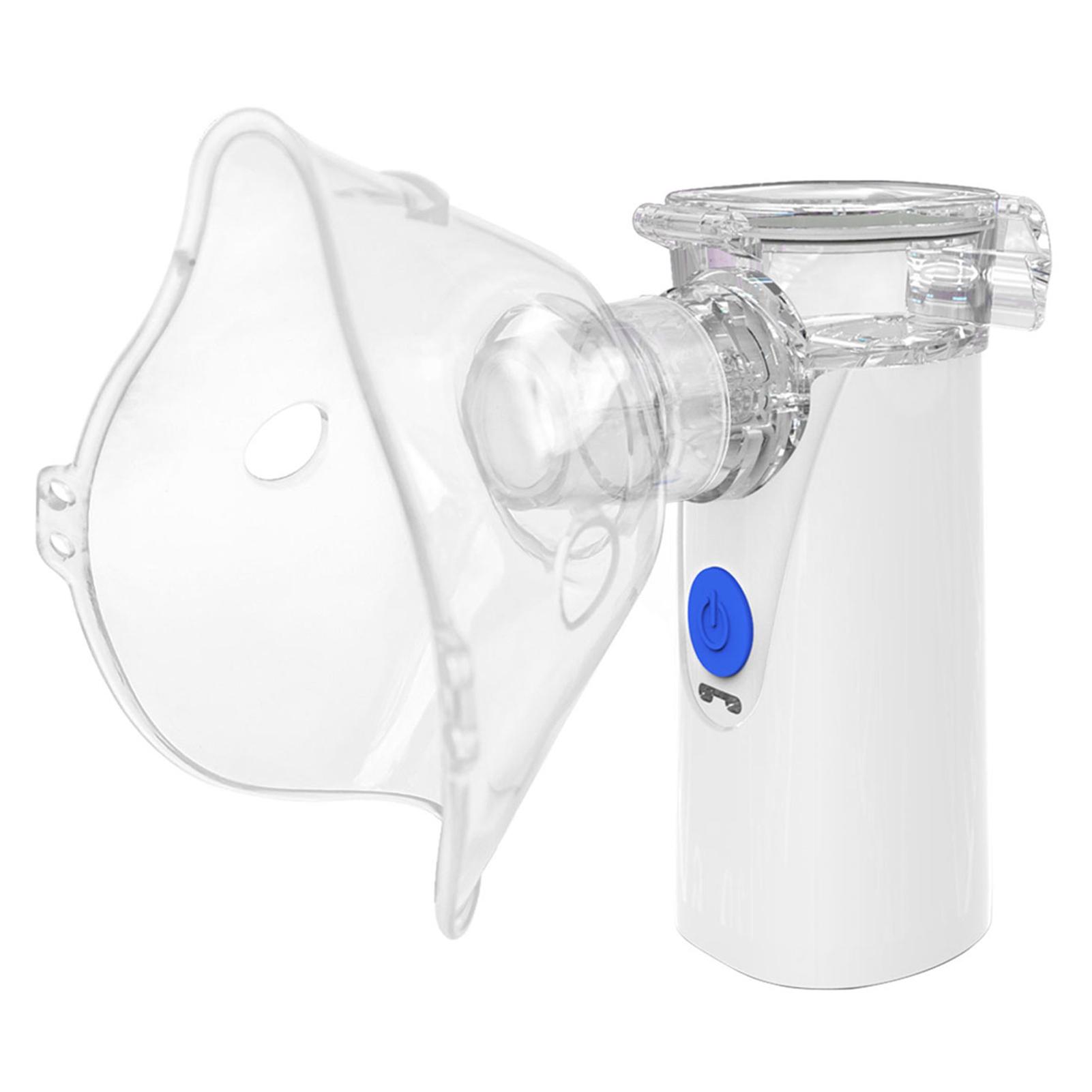 

Портативный ультразвуковой распылитель для детей и взрослых с 2 респираторами белый