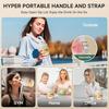Yousheng Mini Cordless Juicer Cup 10-Blade Portable Smoothie Maker Rechargeable Drinking Blender for Fruits Protein Shakes