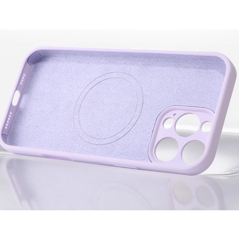 Magnetic Liquid Silicone Case For For Iphone 17 16 14 13 1 Pro Max Air Phone Cover For Skin Feel Official With Retail Box
