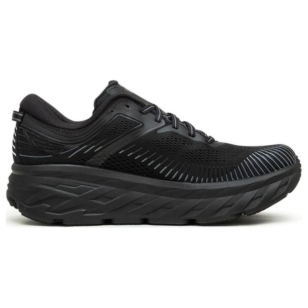 HOKA Bondi 7 Siyah Unisex Spor Ayakkabı 1110518-BBLC