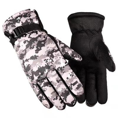 Winter Outdoor Riding Gefütterte Verdickte Warme Skihandschuhe