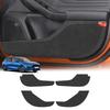Suede Leather Door Anti-Kick Pad Sticker for Ford Focus Mk4 2019-2025 Interior Accessories
