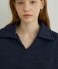 Aejeuipeu Lovin' Collar Sweatshirt (Navy)