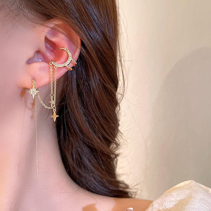 Butterfly Fairy Tassel Ear Clip: Versatile, Exquisite, No Ear Hole Needed for a Luxury Feel
