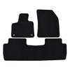 Tapis De Sol Noir Velours - J&J AUTOMOTIVE - Peugeot 5008 - Sur Mesure - Antidérapant - Imperméable