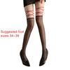 Women Cross Lace Up Thigh High Stockings Bandage Over Knee Socks Nylon Stockings Halloween Cosplay Costume Party Tights