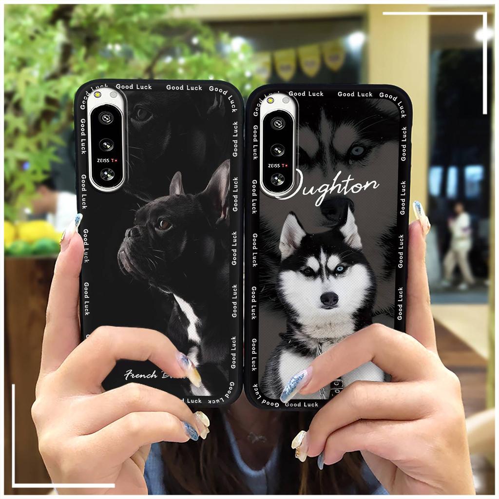Back Cover Graffiti Phone Case For Sony Xperia5 IV Soft case Durable TPU Anti-knock Phone Pouch Fashion Design Full wrap