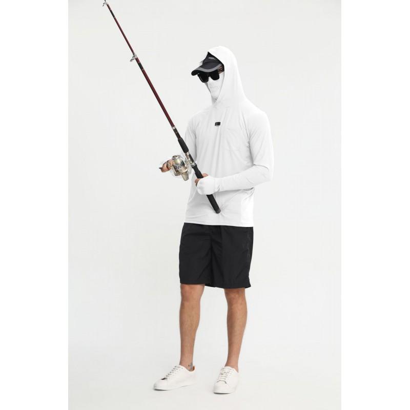Quick-Dry Ice-Cool UV Protection Fishing Shirt Men Women Lightweight Mesh Outdoor Sport Top
