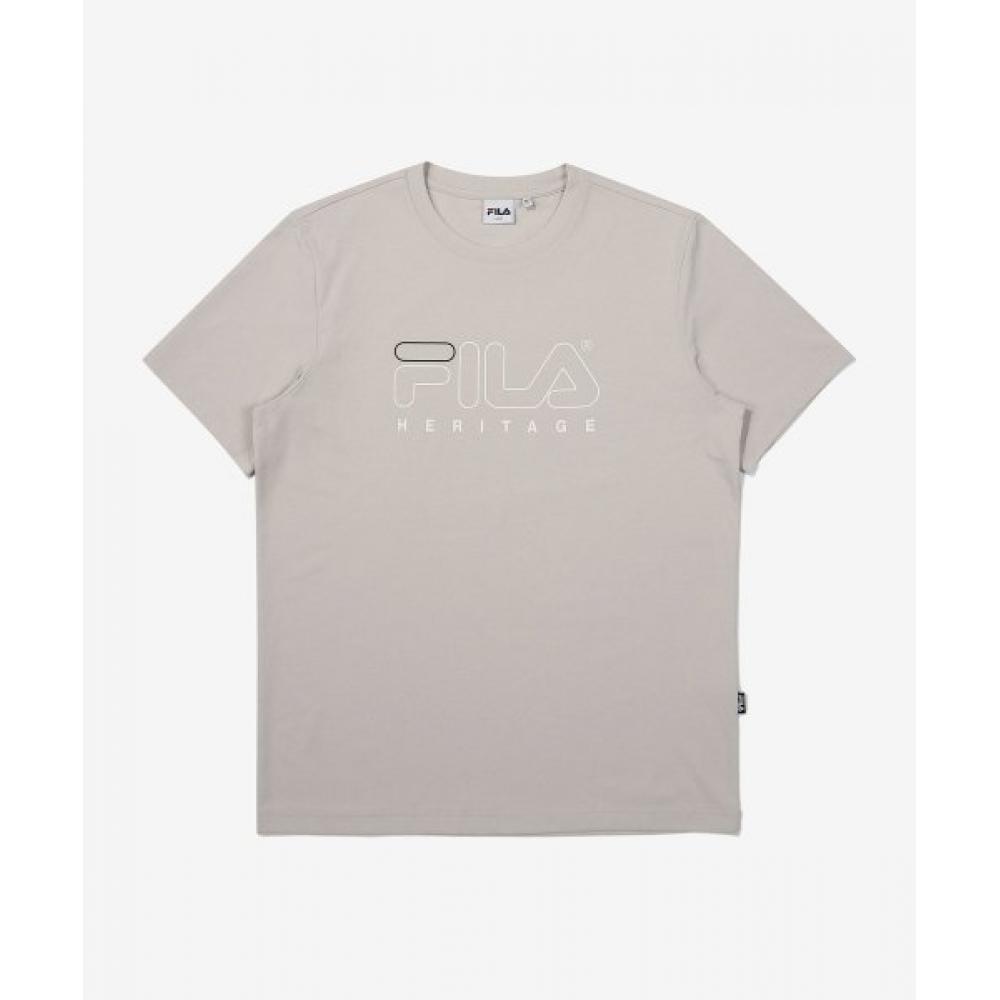 

Fila 3d Big Logo ShorT Sleeve T shirT Fe2rse5303xbei BEIGE/085