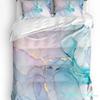 Marble Texture Duvet Cover With Pillow Case Custom 3pcs Bedding Set Quilt Cover Double Bed Home Textile
