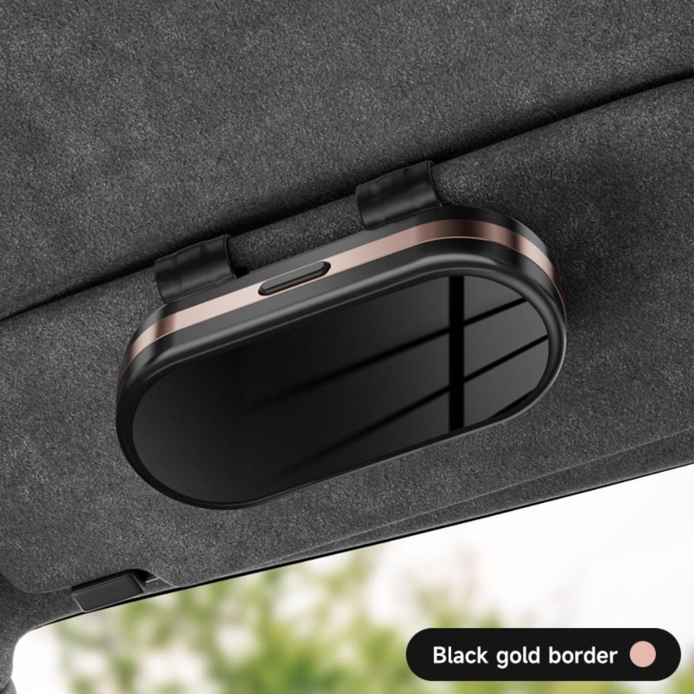 Anti-Scratch Car Visor Glasses Case Premium Car Sunglasses Holder Car Interior Accessories