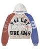 Europe, America 2025 American Graffiti Printing Men's and Women's Loose Casual Zipper Hooded Sweater Trendy Brand
