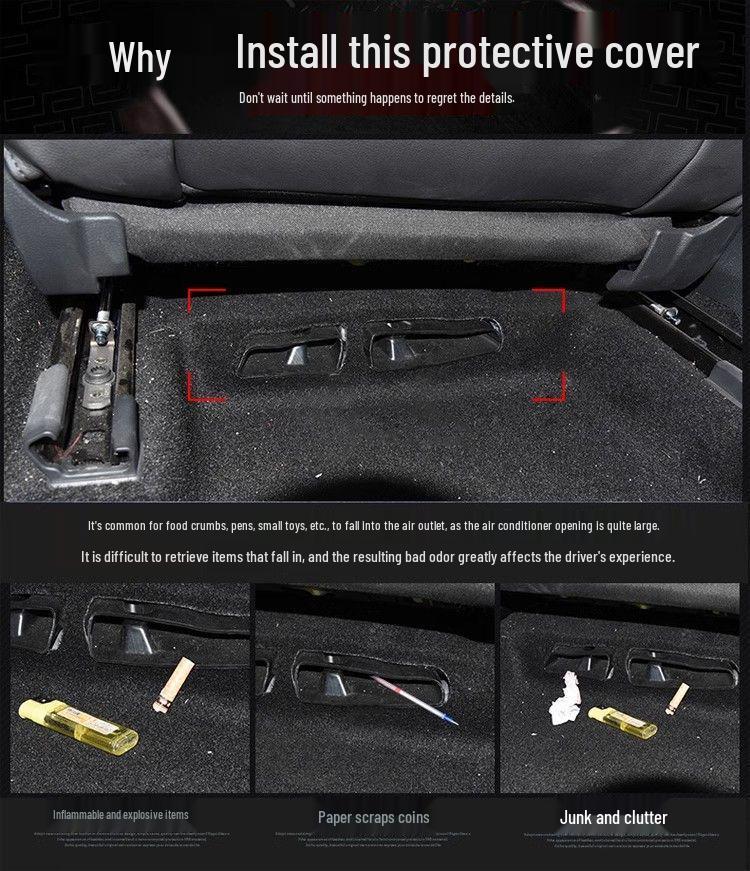 Rear Air Vent Dust Cover for 2013-2025 Volkswagen Lavida Plus