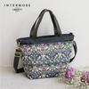 INTERMODE MADE WITH FABRIC Shoulder Bag 19305802 STRAWBERRY THIEF 19305802B Gray LIBERTY. 2-way Women's [B]
