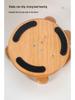 Capybara-Shaped Wooden Phone Holder: Handcrafted Multi-Wood Desktop Gift