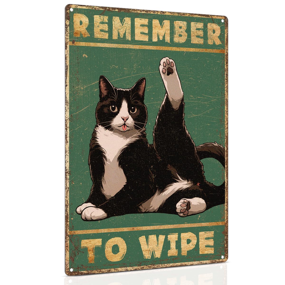 

FarmhouseHaven Funny Chicken Metal Sign - Cluck Around & Find Out Decor, 8 x12 Rustic Wall Art 20x30cm（7.8x11.8inch）