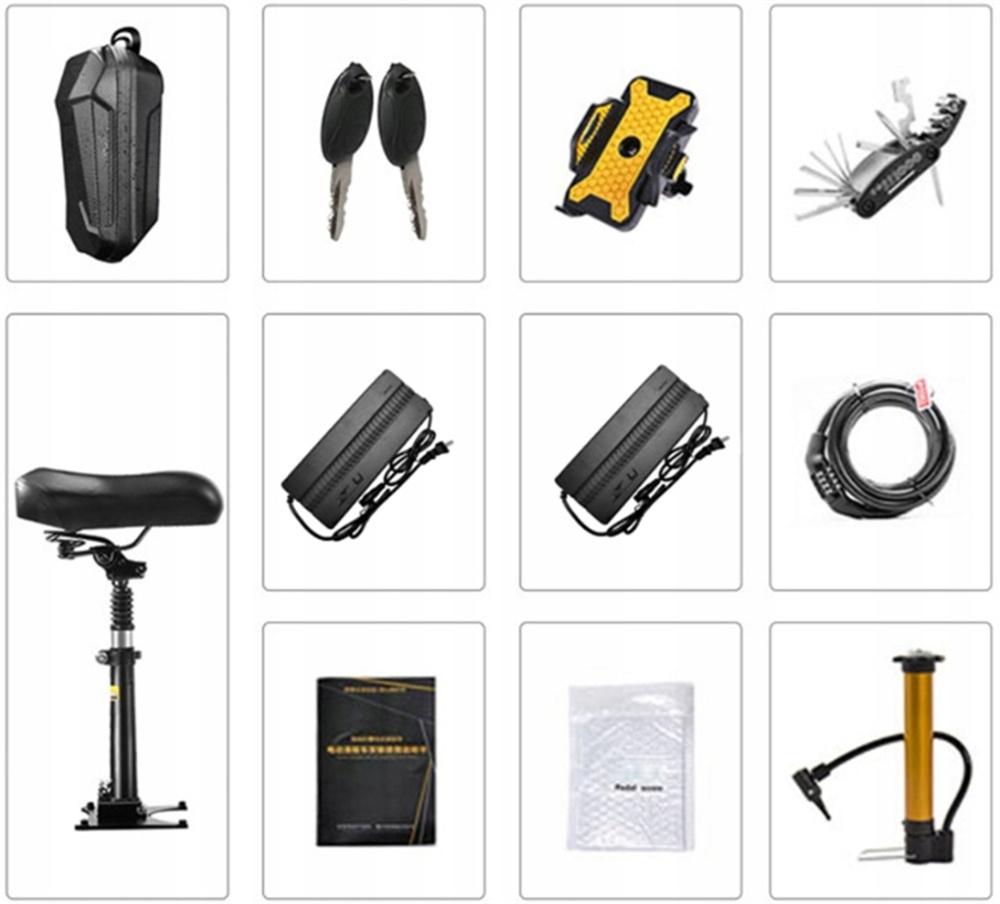 Cheevalry S10 Electric Scooter 2*1600W Motor 52V 33AH Battery Electric Scooter 10 Inch Tire City Commuter Electric Scooter