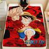 Luffy Home Rest Printed Flannel Blanket, Multipurpose Warm Cover for Picnic Activity and Daily Travel Use.-TING
