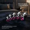 5 Size Metal Anal Plug Jewelry Base Beginner To Expert Butt Plug Anus Stimulator Dildos Adult Sex Toys For Female/Male Couple