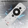 AA58 Replace Voice Remote Control for MECOOL KM2 KM2 PLUS ONN Android 4K UHD TV Box Bluetooth Voice Remote White