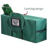 Waterproof Christmas Tree Storage Bag with Reinforced Handle Zipper Closure Large Capacity Moisture Protection Artificial Tree Bag
