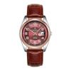 [VALENTINO RUDY] VALENTINO RUDY Men's Leather Wristwatch VR1127A-BRBR