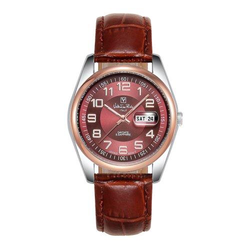 

[VALENTINO RUDY] Мужские кожаные наручные часы VALENTINO RUDY VR1127A-BRBR FREE