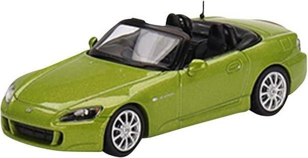 MINI GT Honda S2000 Lime Green Metallic Drive Finished Product 1/64 (AP2) Right-hand MGT00396-R