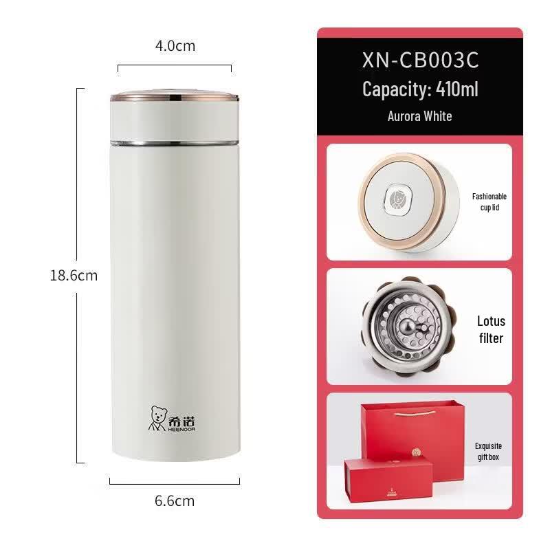 Xinuo Men's Stainless Steel Insulated Tea Bottle