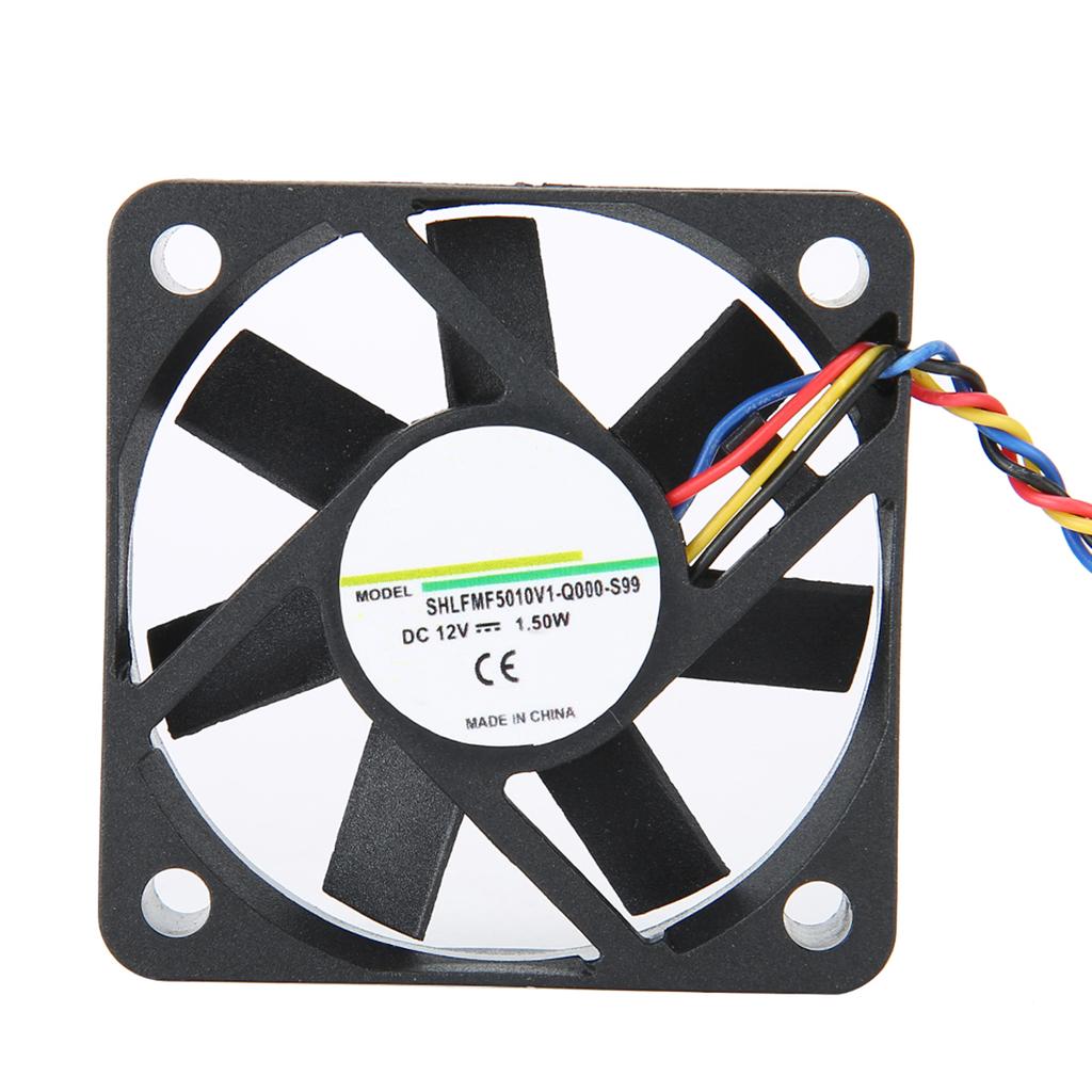 Cooler Fan 5CM  12V 1.50W 4PIN Heat Sink Fan Cooling System for Injection Molding Frame SHLFM5010V1 Q000 S99