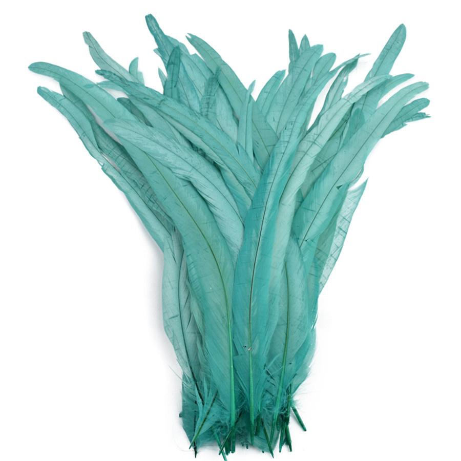 10/100 Stück 25-30cm Natürliche Hahnenfedern DIY Basteln Nähen Weihnachten Feder Party Feder Handgemacht Hochzeitsdekor Zubehör