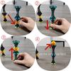 3D-gedruckte Unmögliche Pyramide Durchgang Fidget Toys Doppelschichtige Helikale Baum Diversifikation Kinder Dekompressionsornament Geschenk