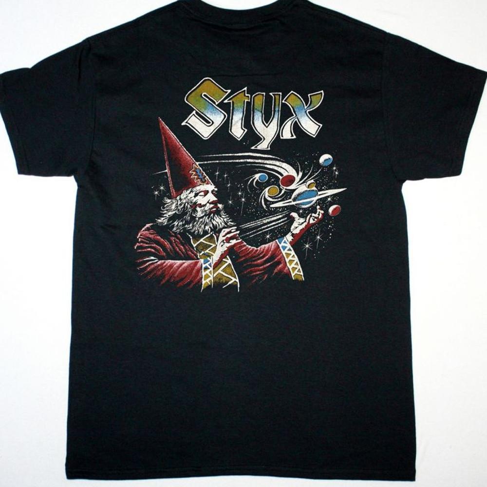 Styx band album VTG T-shirt short sleeve Unisex S to 5Xl Unisex T-Shirt S