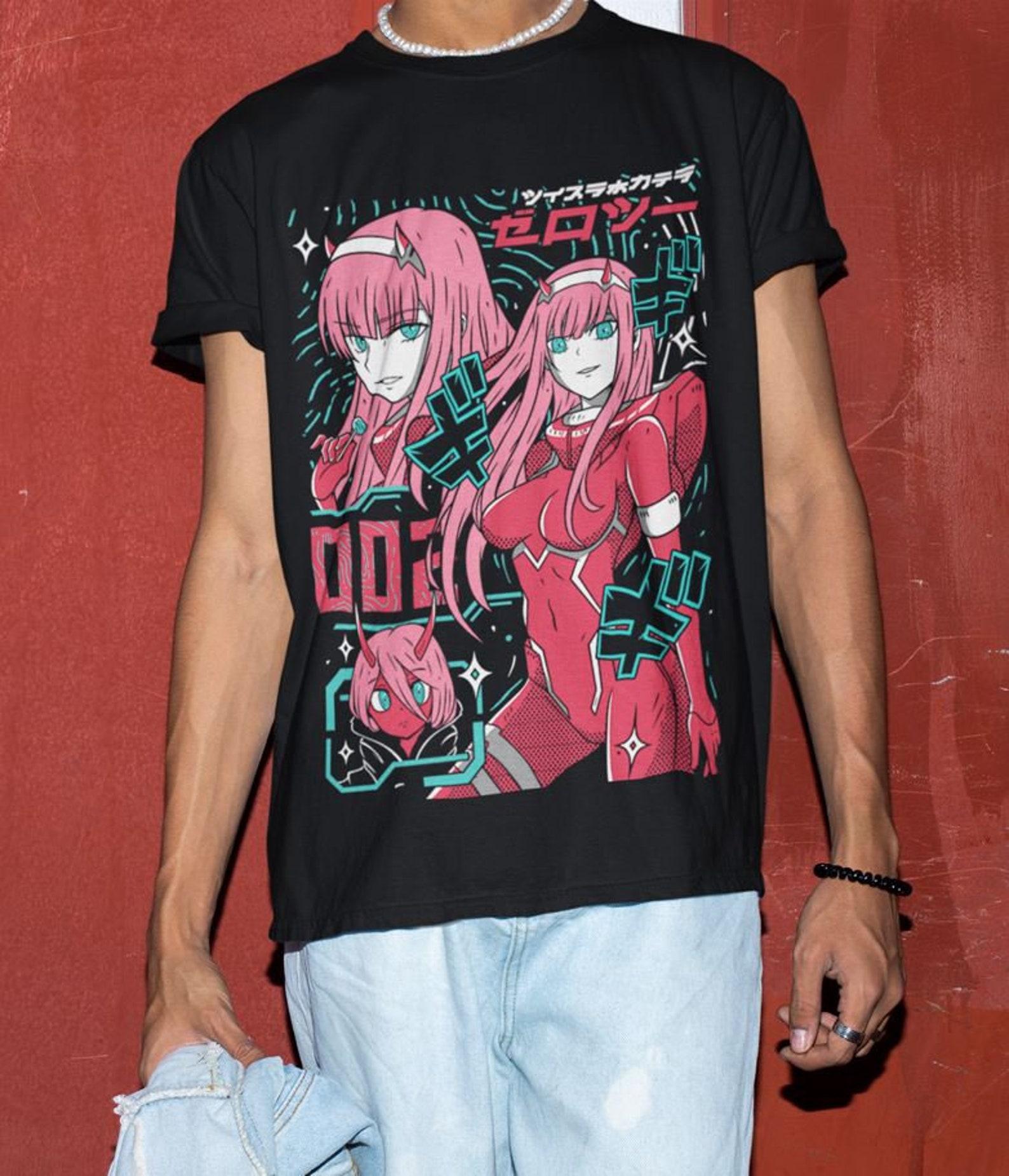 Waifu Material Anime T-Shirt, Darling Anime Girl Shirt Unisex Graphic Tee XL