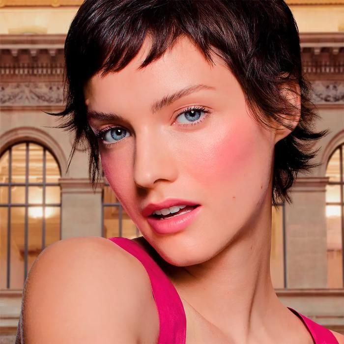 Blush - LITTLE ROUND - 054 rose frisson - Poudré - Couleur rose - Compact