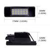 2x LED License Plate Light 6340G9 for Peugeot 307 308 406 407 508 607 806 807