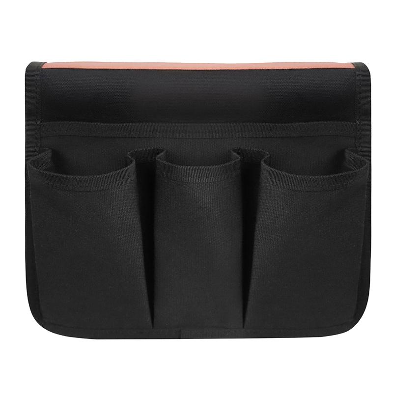 Armchair Armrest Organizer with 4 Pocket Storage for Camping 3 Colors