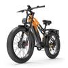 Electric Bike Adult Lankeleisi 26" 1000Wx2 Motor All-Terrain Ebike Top Speed 48Km/h 48V 20AH Max Range 130Km MG800 Max
