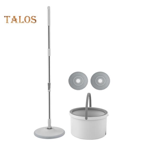 Mop s výsuvnou rukojetí Rotační mop z mikrovlákna Mokré suché podlahy Mop Sada kbelíků Mop pro snadné čištění rohů