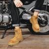 2025 winter new men's Martin boots, high-top locomotive boots couple Martin boots, fashionable first-layer leather tooling shoes