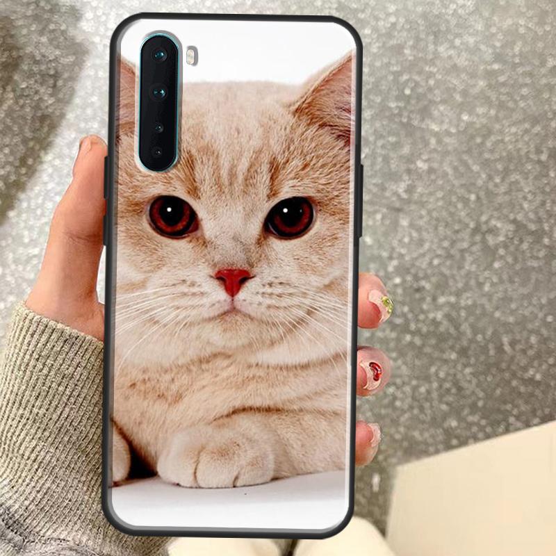 British Shorthair Cat Case For OnePlus 15 13 12 11 10 10R 12R 13R 15R 13T 10T 8T Nord 5 CE 2 3 4 Lite N20 N30 Coque