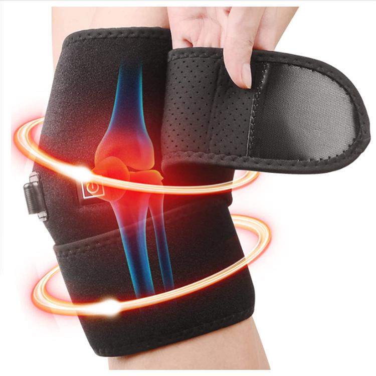 Electric Heating Knee Pads: Winter Joint Warmers with Mugwort Hot Compress for Cold Legs