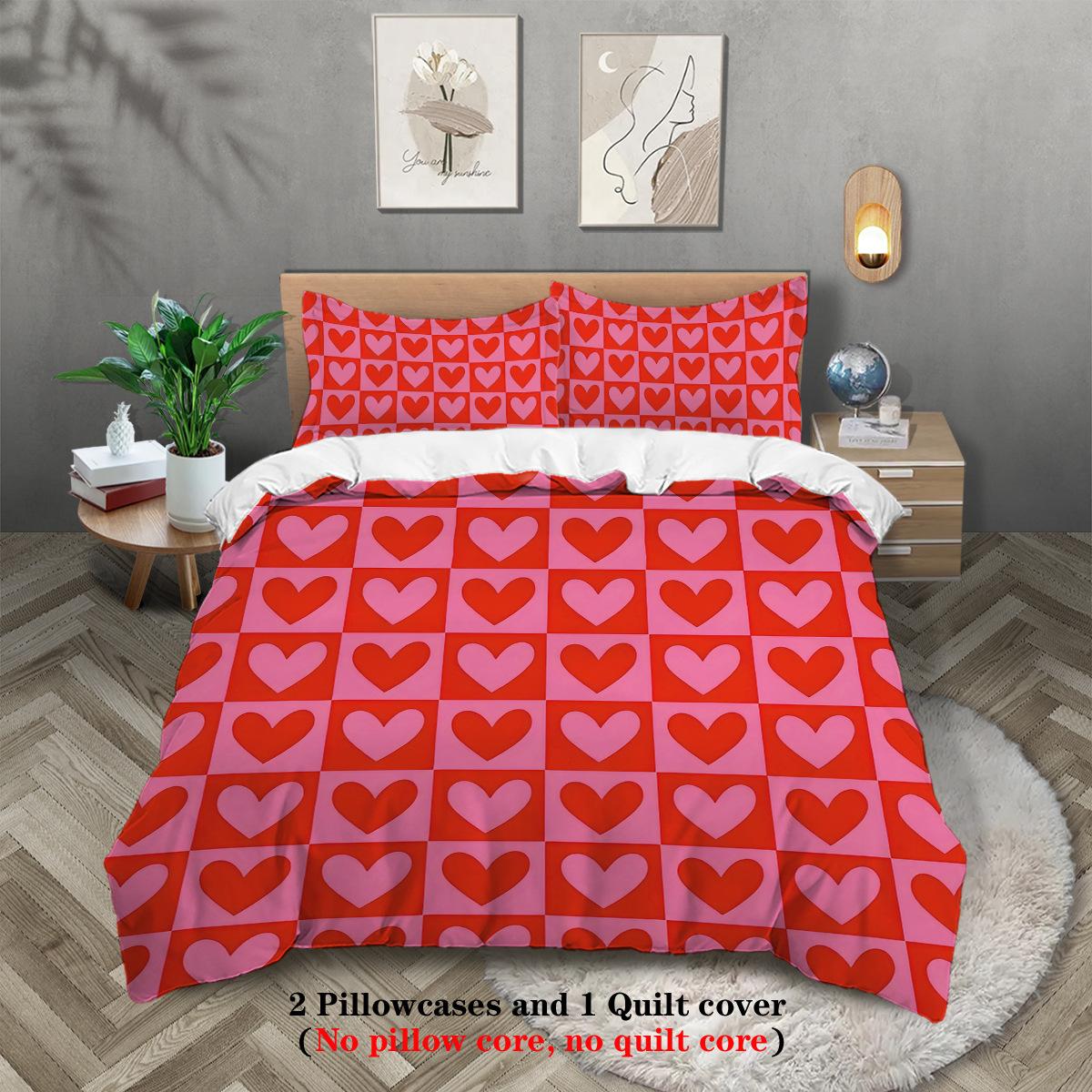 

Comforter Luxury 3Pc Comforter Bedding Set - Soft Microfiber With S Bed S For Double/King Comforter (quilt)-EU Single(135*200cm)3pcs