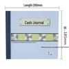 100-Page Financial Accounting Ledger: Cash, Bank Deposit & General Ledger Book
