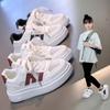 Fashion Children's Sneakers 2025 Spring Fall New Girls' Shoes Breathable Soft Sole Low-Top Kidsren's Shoes Girls Casual Versatile Shoes
