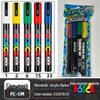 Mitsubishi UNI POSCA PC-5M Weißer Farbe-Marker für Poster - Kontaktieren Sie den Kundenservice für große Mengen