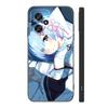 Anime Cute REM Black Silicone Phone Case For Xiaomi POCO X3 X4 NFC F3 F4 GT F5 M3 M4 M6 X5 X6 Pro 5G C55 C65 M5