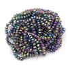 Crystal Beads 2 3 4 6 8mm Rondelle Loose Spacer Blue Glass Beads for Jewelry Making Bracelets Supplies Necklace DIY Accessories