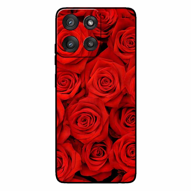 For Motorola Moto G56 G86 Case Fashion Protective Silicone Back Cover For Moto G86 5G TPU Back Phone Capa MotoG56 5G Wolf Funda