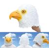 White Eagle Mask Latex Animal Head Mask For Costume Parties And Halloween Celebrations